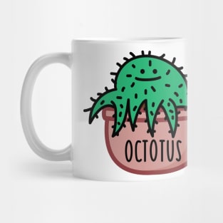 Funny octopus as a cactus Mug